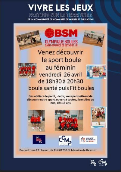 Terre de jeux decouverte sport boule au féminin