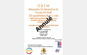 coupe de Noel 16q 3/4 1 Nat