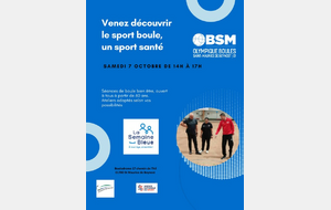 découverte sport boule
