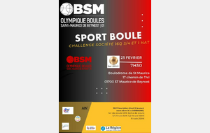 Challenge société 16q 3/4 1 Nat  Annulé 