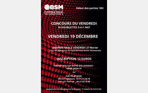 5 ème concours du vendredi