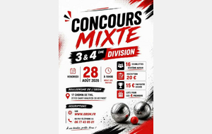 concours mixte 16d 3&amp;4