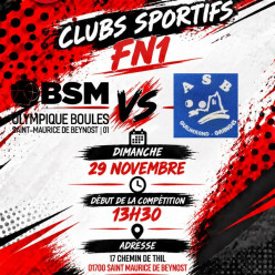 club Fn1 vs Guiherand Granges