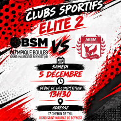 club elite 2 vs St Martin en Haut